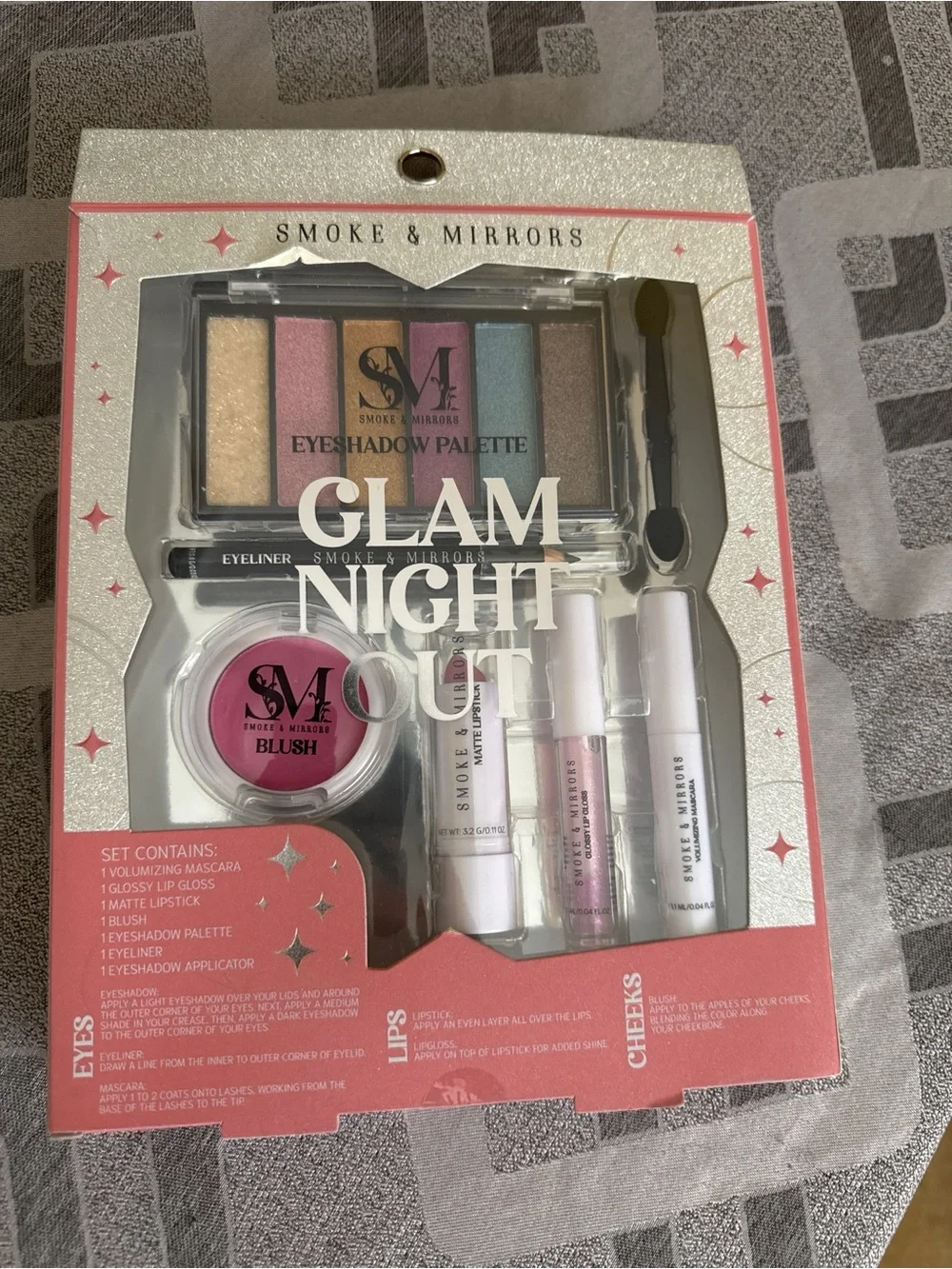 Glam Night Out Women’s Makeup Set - Pink